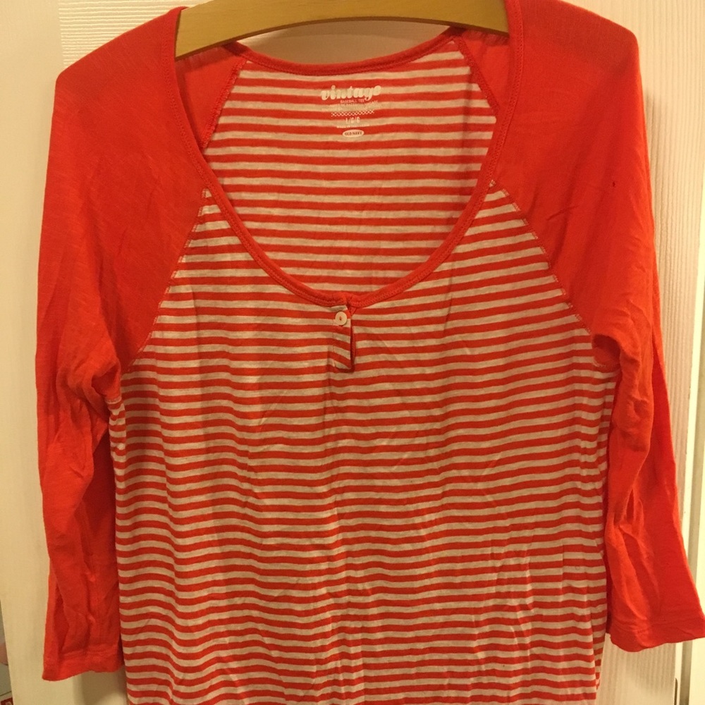 OLD NAVY COTTON SCOOP NECK